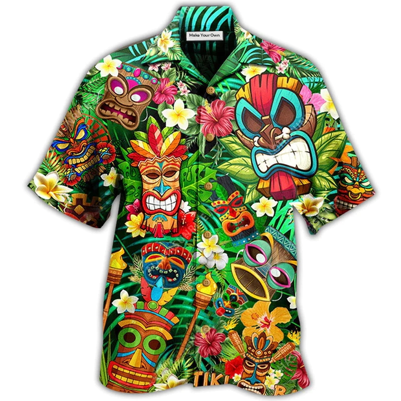 Hawaiian Shirt / Adults / S Tiki Don't Tiki Me Off - Hawaiian Shirt - Reefox