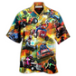 Hawaiian Shirt / Adults / S Car Racing Color - Hawaiian Shirt - Reefox