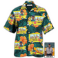 Hawaiian Shirt / Adults / S School Bus Driver Tropical Custom Photo - Hawaiian Shirt - Reefox