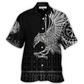 Hawaiian Shirt / Adults / S Viking Raven Odin Victory - Hawaiian Shirt - Reefox