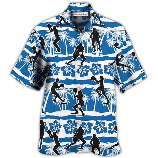 Hawaiian Shirt / Adults / S Netball Beach Tropical Floral - Hawaiian Shirt - Reefox