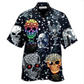 Hawaiian Shirt / Adults / S Skull Shiny Diamond - Hawaiian Shirt - Reefox