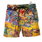 Beach Short / Adults / S Bike All I Need Is A Bike - Beach Short Reefox - Owls Matrix LTD