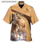 Hawaiian Shirt / Adults / S Deer Here Lives An Old Buck And His Sweet Doe Personalized - Hawaiian Shirt - Reefox