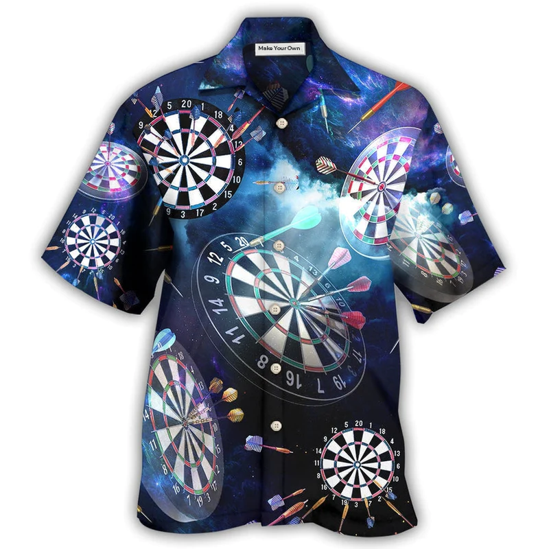 Hawaiian Shirt / Adults / S Darts Amazing Cool Into The Galaxy - Hawaiian Shirt - Reefox