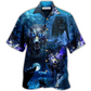 Hawaiian Shirt / Adults / S Wolf What Doesn't Kill Me Better Run Fast - Hawaiian Shirt - Reefox