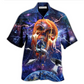 Hawaiian Shirt / Adults / S Skull Love Galaxy - Hawaiian Shirt - Reefox