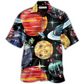 Hawaiian Shirt / Adults / S Planet Black Style - Hawaiian Shirt - Reefox
