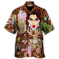 Hawaiian Shirt / Adults / S Drag Queen Born To Be Queen - Hawaiian Shirt - Reefox