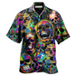 Hawaiian Shirt / Adults / S Skull Smiley - Hawaiian Shirt - Reefox