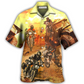 Hawaiian Shirt / Adults / S Motorcycle Cool Road - Hawaiian Shirt - Reefox