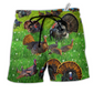 Beach Short / Adults / S Turkey Life Is Better With Animals - Beach Short Reefox - Owls Matrix LTD
