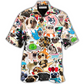 Hawaiian Shirt / Adults / S Pug So Funny Pug Style - Hawaiian Shirt - Reefox