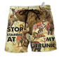 Beach Short / Adults / S Elephant Amazing Circus Show - Beach Short Reefox - Owls Matrix LTD