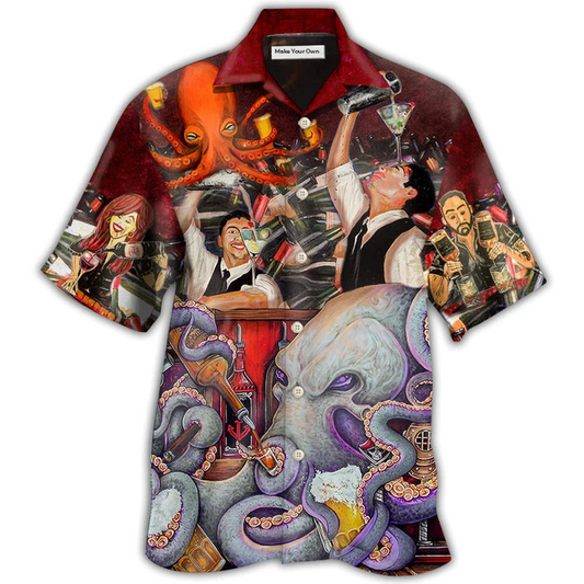 Hawaiian Shirt / Adults / S Bartender Style - Hawaiian shirt - Reefox
