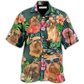 Hawaiian Shirt / Adults / S Griffon Brussels Dog Tropical Style Dog Lover - Hawaiian Shirt - Reefox
