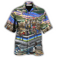 Hawaiian Shirt / Adults / S Pontoon Summer Vibes Party - Hawaiian shirt - Reefox