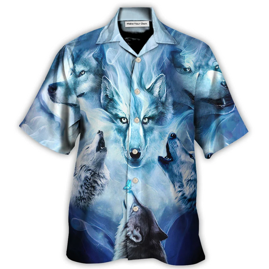 Hawaiian Shirt / Adults / S Wolf Fear Makes The Wolf Bigger Than It Is - Hawaiian Shirt - Reefox