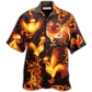 Hawaiian Shirt / Adults / S Chicken Fire Love It - Hawaiian Shirt - Reefox