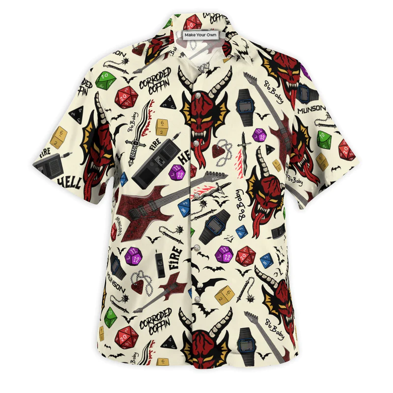 DnD Dungeon Crawlers Club ST - Hawaiian Shirt - Reefox