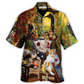 Hawaiian Shirt / Adults / S Cat Drink Wine and Judge - Hawaiian Shirt - Reefox