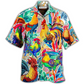 Hawaiian Shirt / Adults / S Chicken Stronger - Hawaiian Shirt - Reefox