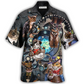 Hawaiian Shirt / Adults / S Cat Mechanic Cool Style - Hawaiian Shirt - Reefox
