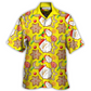 Hawaiian Shirt / Adults / S Christmas Santa Snowman Gingerbread And Sweets - Hawaiian Shirt - Reefox