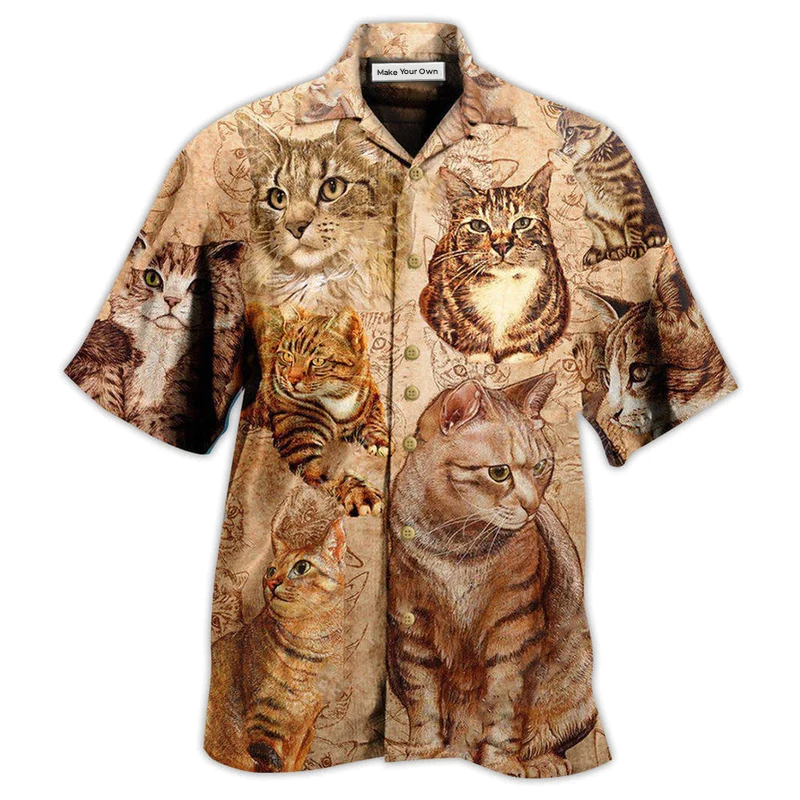 Hawaiian Shirt / Adults / S Cat If You Don't Like Cat You Don't Like Me - Hawaiian Shirt - Reefox