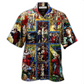 Hawaiian Shirt / Adults / S Jesus Faith Over Fear - Hawaiian Shirt - Reefox