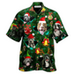 Hawaiian Shirt / Adults / S Pitbull Dog Merry Pit-Mas - Hawaiian Shirt - Reefox