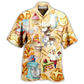 Hawaiian Shirt / Adults / S Food Love At First Bite Bakery Cool - Hawaiian Shirt - Reefox