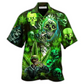 Hawaiian Shirt / Adults / S Skull So High Cannabis - Hawaiian Shirt - Reefox
