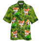 Hawaiian Shirt / Adults / S Fox In 3D Animator Fox - Hawaiian Shirt - Reefox