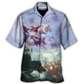 Hawaiian Shirt / Adults / S Christmas Santa Dark World Battle - Hawaiian Shirt - Reefox