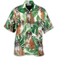 Hawaiian Shirt / Adults / S Boxer Dog Tropical Leaf Style - Hawaiian Shirt - Reefox