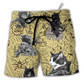 Cat Warrior Strong - Beach Short Reefox - Owls Matrix LTD