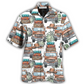 Hawaiian Shirt / Adults / S Car And Luggage Tropical Leaf - Hawaiian Shirt - Reefox