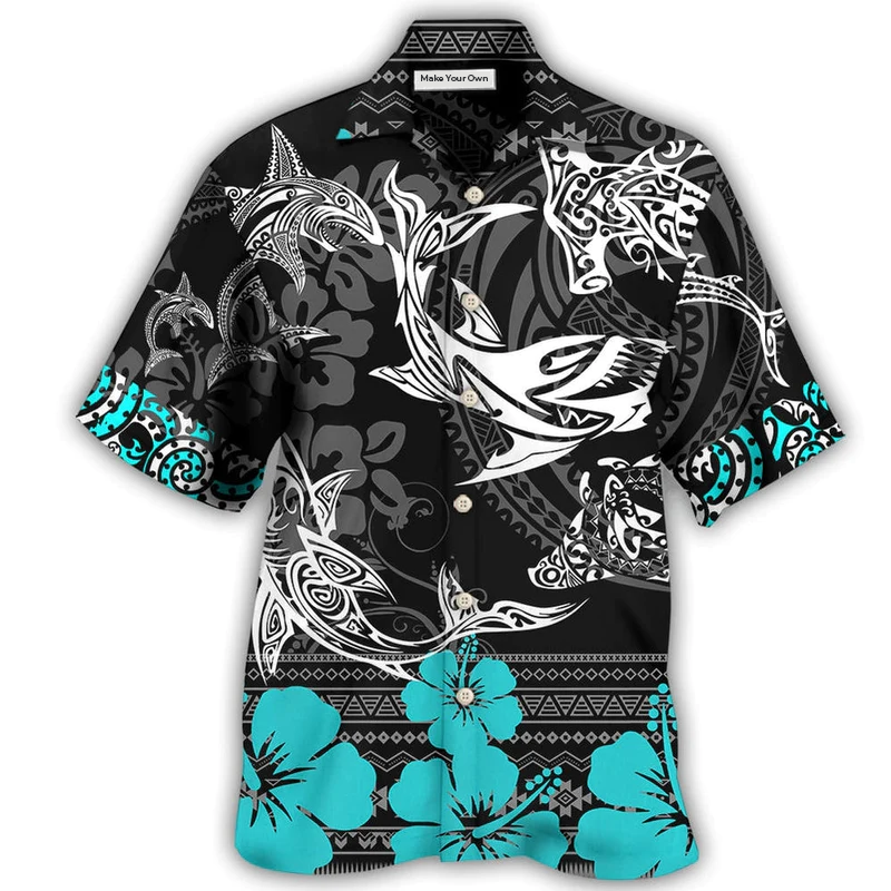 Hawaiian Shirt / Adults / S Shark Love Amazing Life - Hawaiian Shirt - Reefox