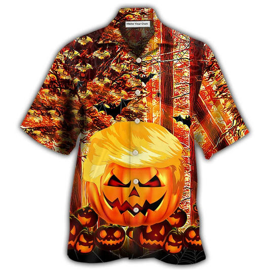 Hawaiian Shirt / Adults / S Halloween Make Halloween Great Again - Hawaiian Shirt - Reefox