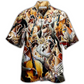 Hawaiian Shirt / Adults / S Music Love And Live - Hawaiian Shirt - Reefox