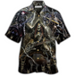Hawaiian Shirt / Adults / S Guitar Music Get High With Music Dark Style - Hawaiian Shirt - Reefox