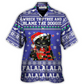 Hawaiian Shirt / Adults / S Black Cat Wreck The Tree Christmas - Hawaiian Shirt - Reefox
