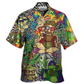 Hawaiian Shirt / Adults / S Hippie Feel Freedom From Smoking Cool Style - Hawaiian Shirt - Reefox