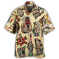 Hawaiian Shirt / Adults / S Barber Born Sharp Stay Sharp - Hawaiian Shirt - Reefox