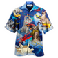 Hawaiian Shirt / Adults / S Cat Love Fly Blue Sky - Hawaiian Shirt - Reefox