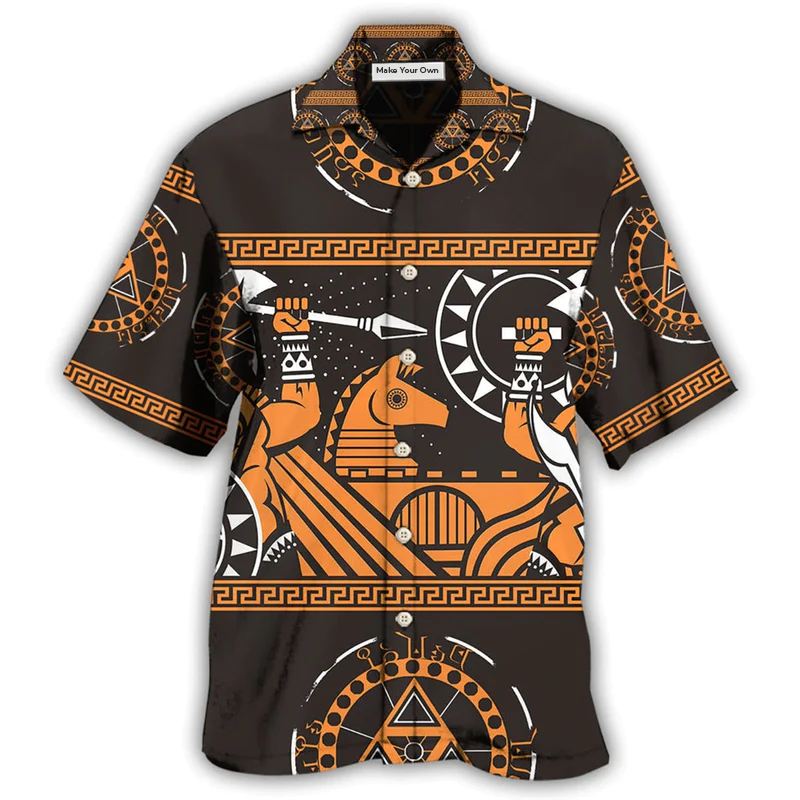 Hawaiian Shirt / Adults / S Warrior Spartan Warriors So Nice - Hawaiian Shirt - Reefox