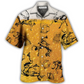 Hawaiian Shirt / Adults / S Wrestling And Beer I Like - Hawaiian Shirt - Reefox