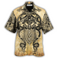 Hawaiian Shirt / Adults / S Viking Warrior Blood Pattern Cool Style - Hawaiian Shirt - Reefox