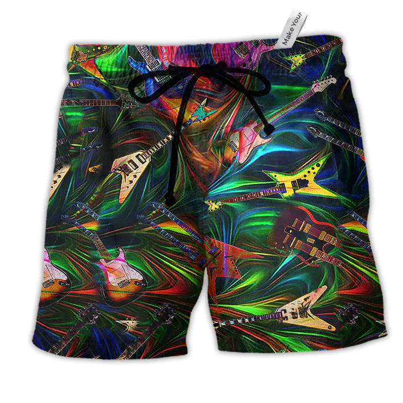 Beach Short / Adults / S Electric Guitar Music Electric Guitar Amazing - Beach Short Reefox - Owls Matrix LTD